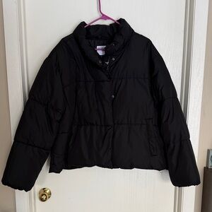 Old Navy Black Puffer Jacket